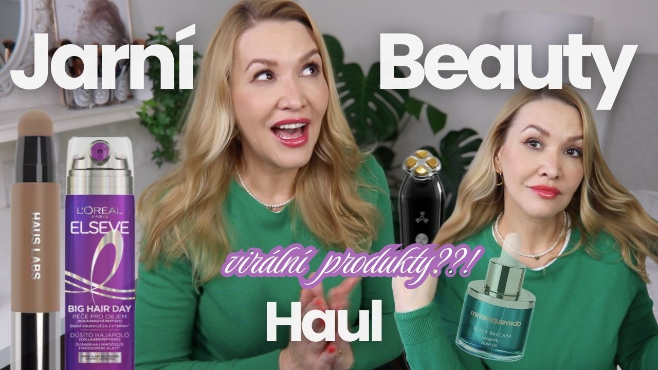 JARNÍ BEAUTY HAUL 🌸 - virállní novinky ⎪můj upřímný názor