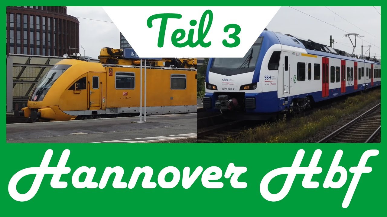 🟩Züge in Hannover Hbf [4K/50FPS] [Teil 3] | Zugblick #26🟩​