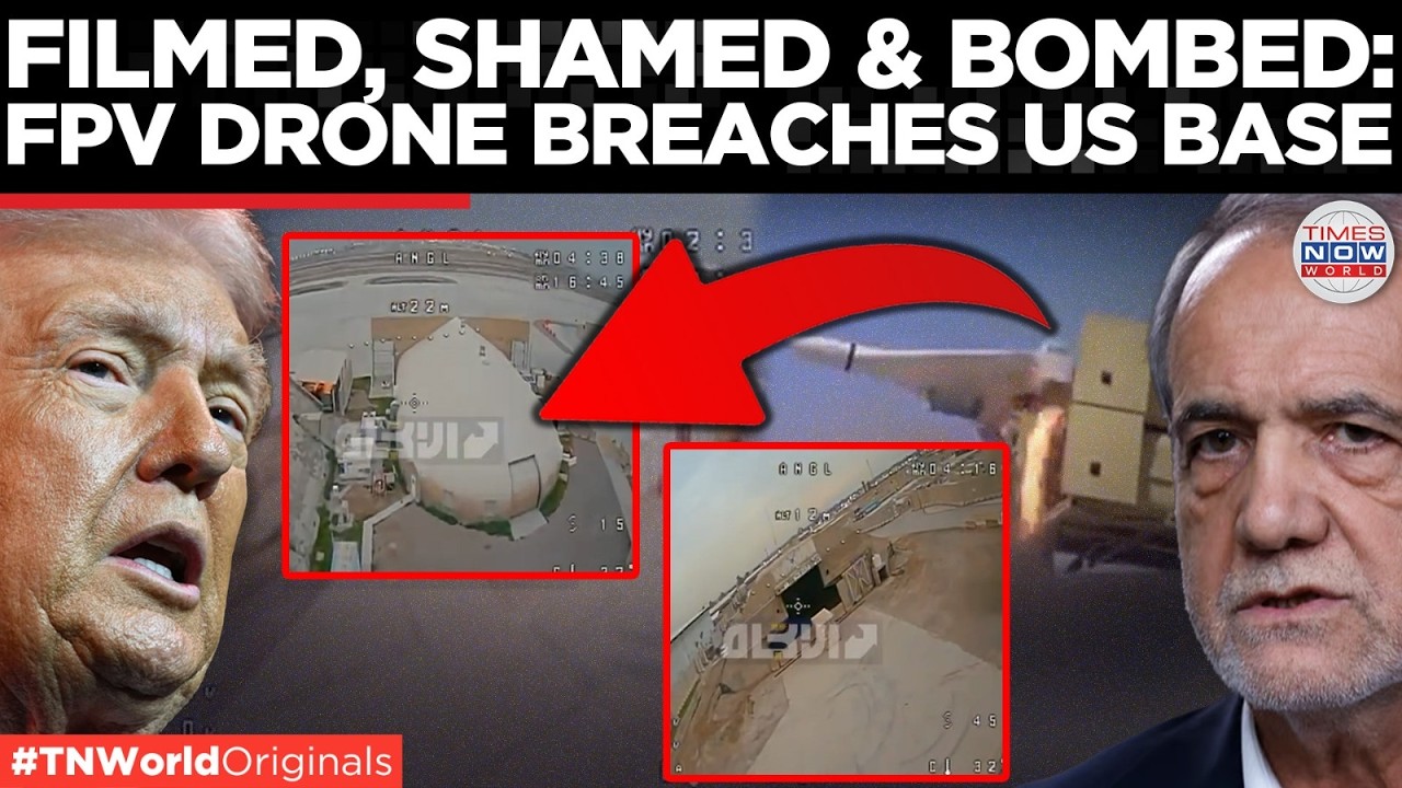BREACHED: Iraqi Militia FPV Drone PENETRATES US Army’s Baghdad Victoria Base, Films Full Bombing