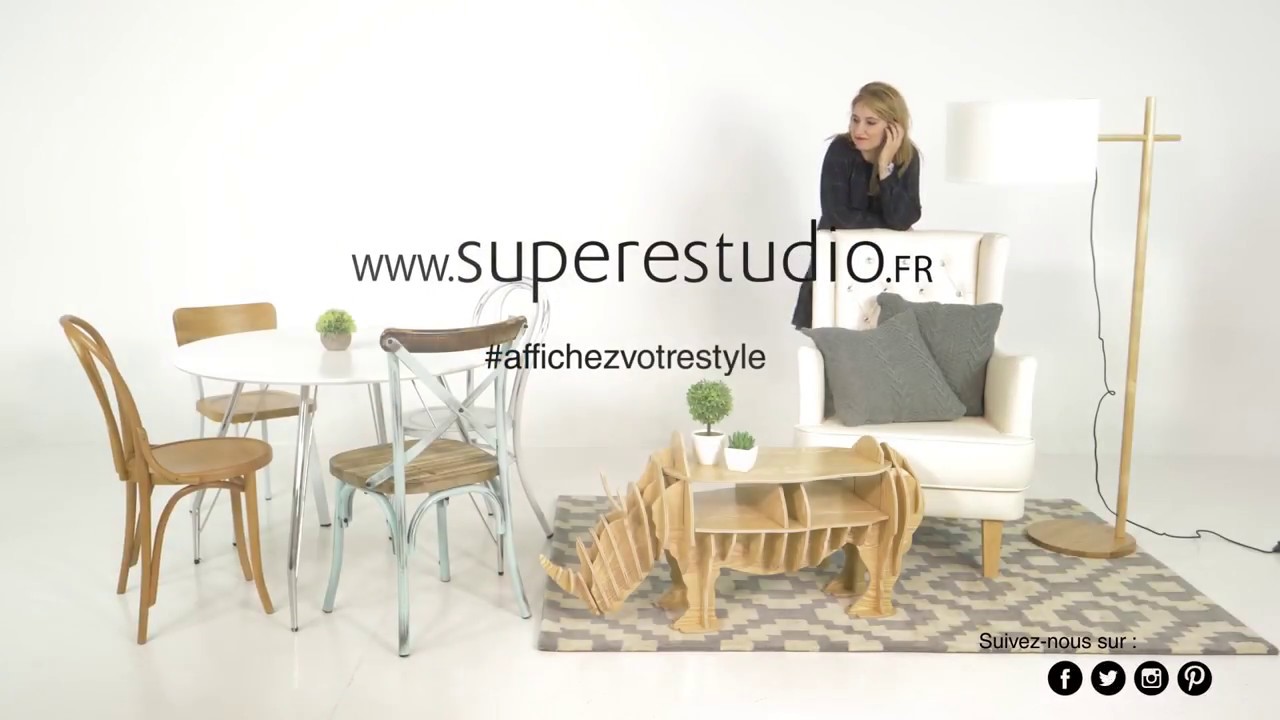 MEUBLES DESIGN AU MEILLEUR PRIX AVEC SUPERSTUDIO ✨