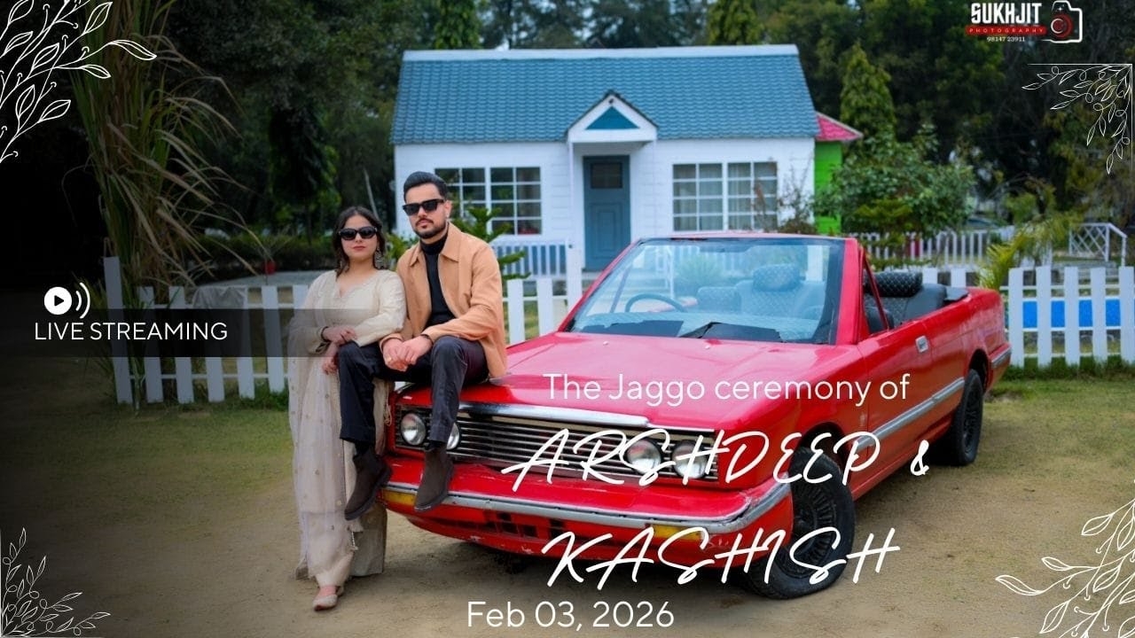 LIVE WEDDING CEREMONY ♡ ARSHDEEP WEDS KASHISH ♡ SUKHJEET STUDIO RAMPURA ● +919814723911 ●