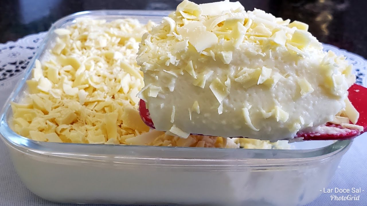 ELA É PREPARADA EM 5 MINUTOS E CONQUISTA TODO MUNDO!!! SOBREMESA FÁCIL E DELICIOSA