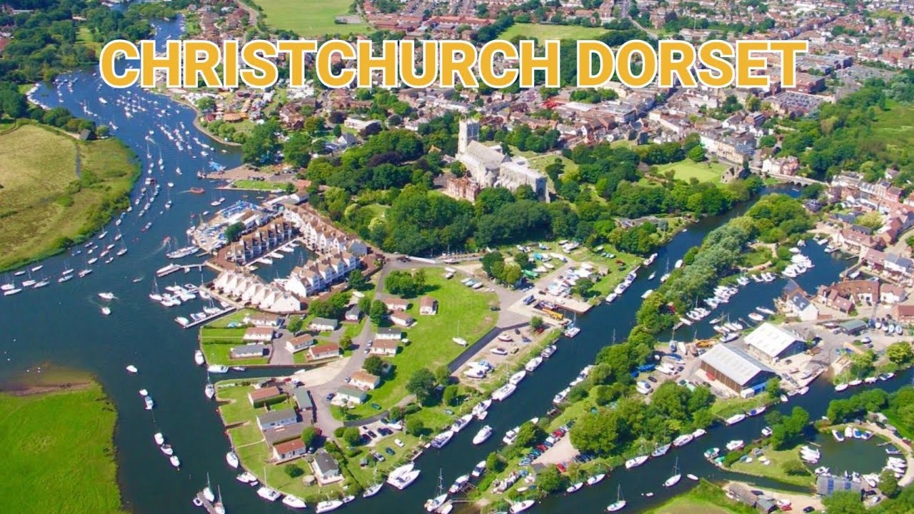 Christchurch-Dorset-Drone 4k
