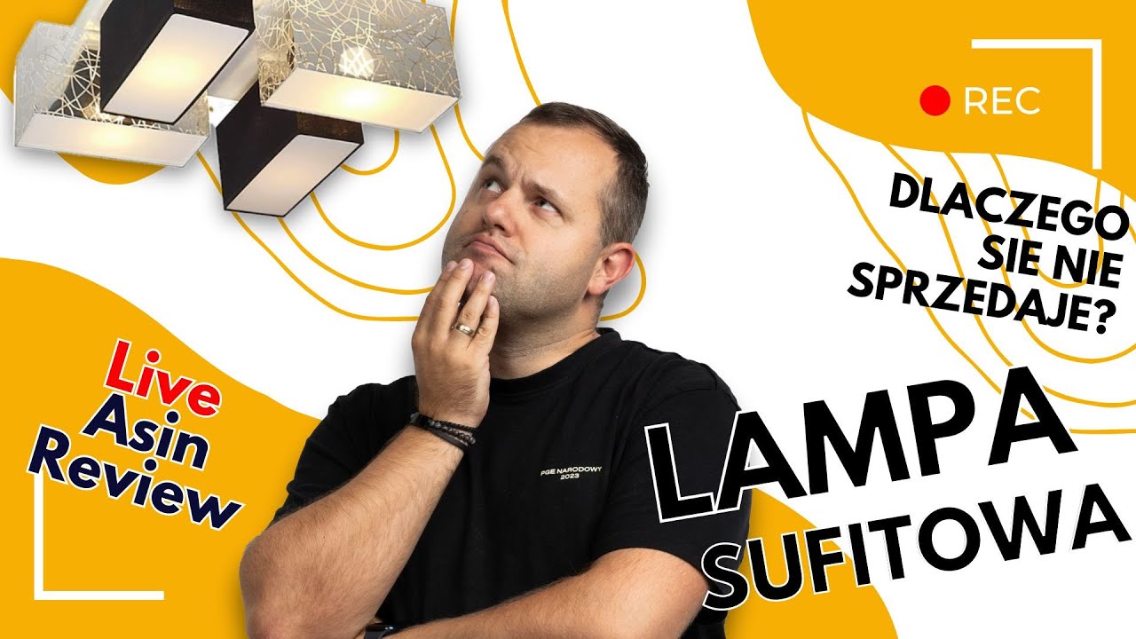 Jak zwiększyć sprzedaż lampy sufitowej na Amazon? Live Asin Review 🔥 Poradnik SEO 🔥