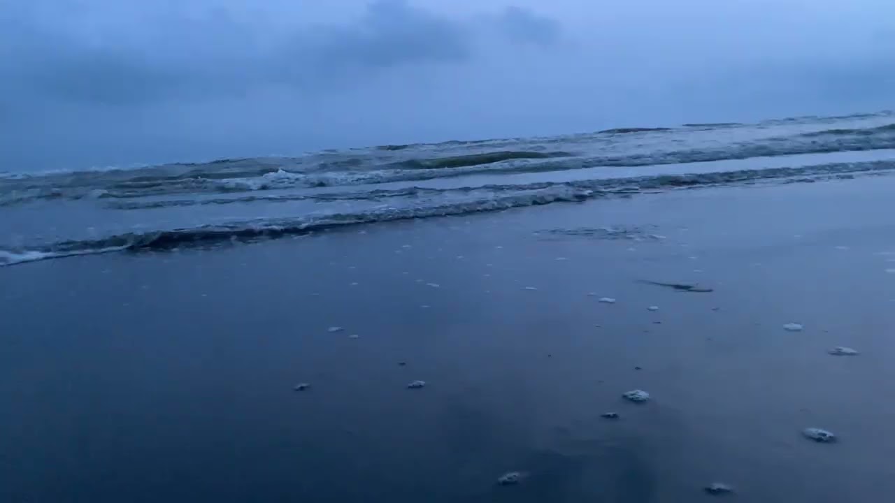 Sea is wild...