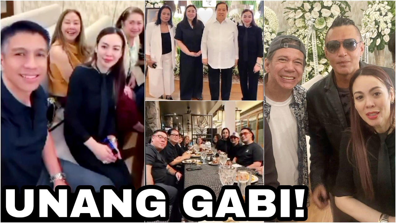 Claudine Barretto UNANG GABI ng LAMAY ng INA Inday Barretto DUMAGSA mga ARTISTA