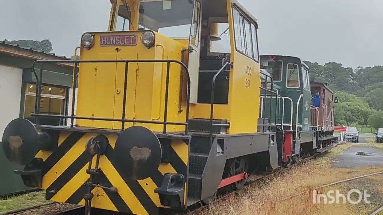 1st Diesel Gala at Shed47 railway restoration group. Lathalmond,Fife. #heritagerailway #diesel #gala