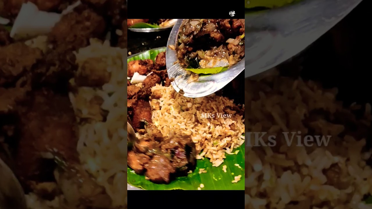 🛑அன்லிமிடெட் நாட்டுகோழி பிரியாணி | Unlimited Country ChickenBriyani | Edappadi Dum Biryani- MKs View