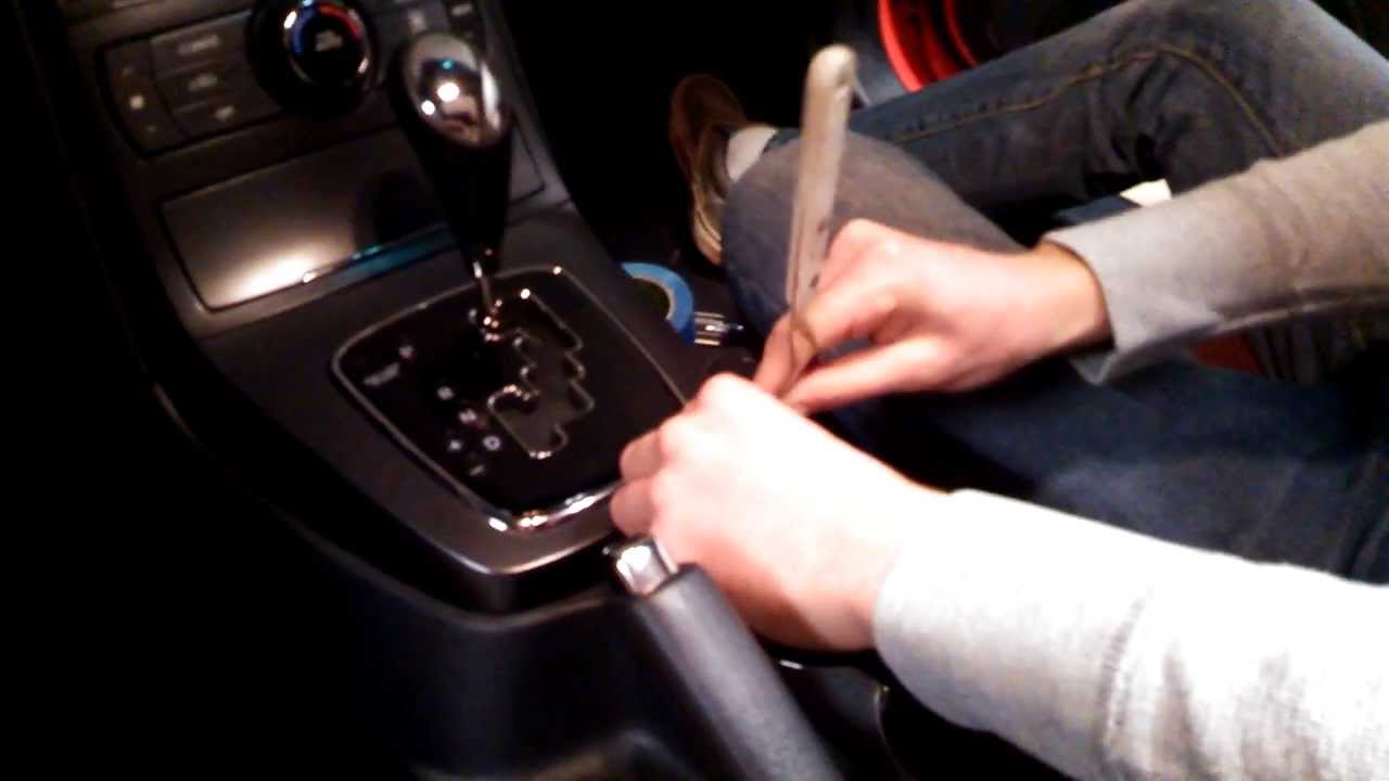 Genesis Coupe Shift Surround Removal