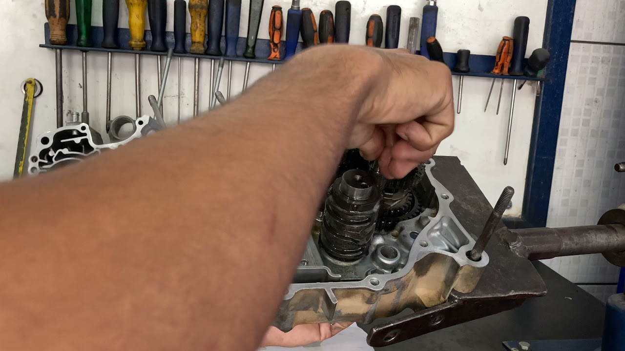 Parte de baixo do motor como montar CG 150 #parte 1