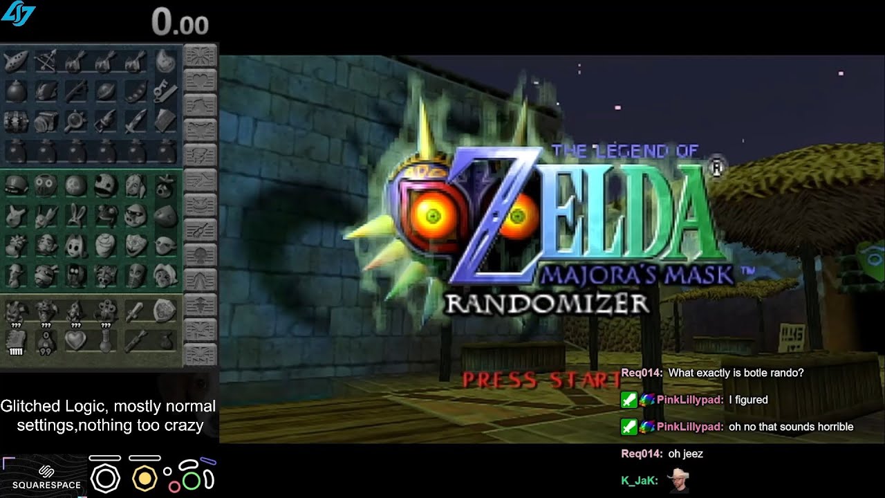 Majora's Mask Glitched Logic Randomizer