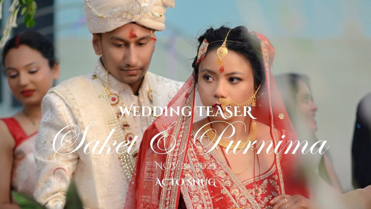WEDDING TEASER || SAKET WEDS PURNIMA|| BOKARO || ACTO SNUG EVENTS AND BRANDING