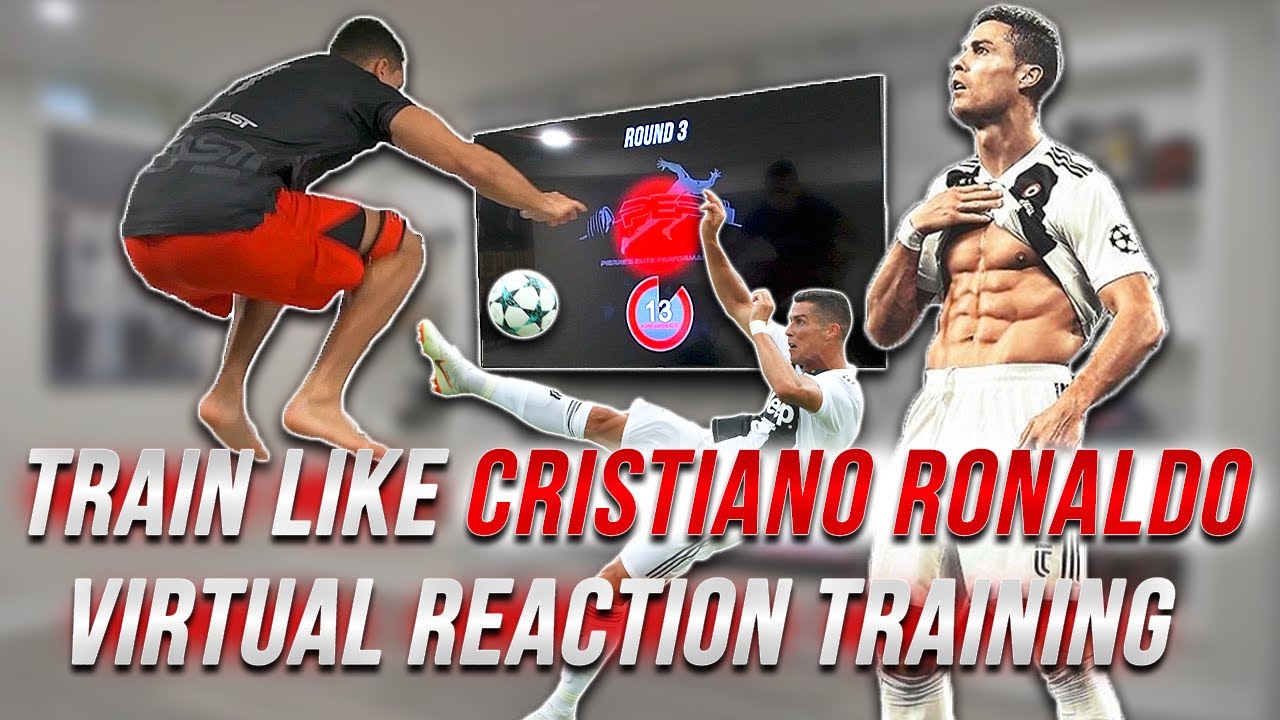 TRAIN LIKE CRISTIANO RONALDO – Never Before Seen Virtual Reaction Speed & Agility Training System