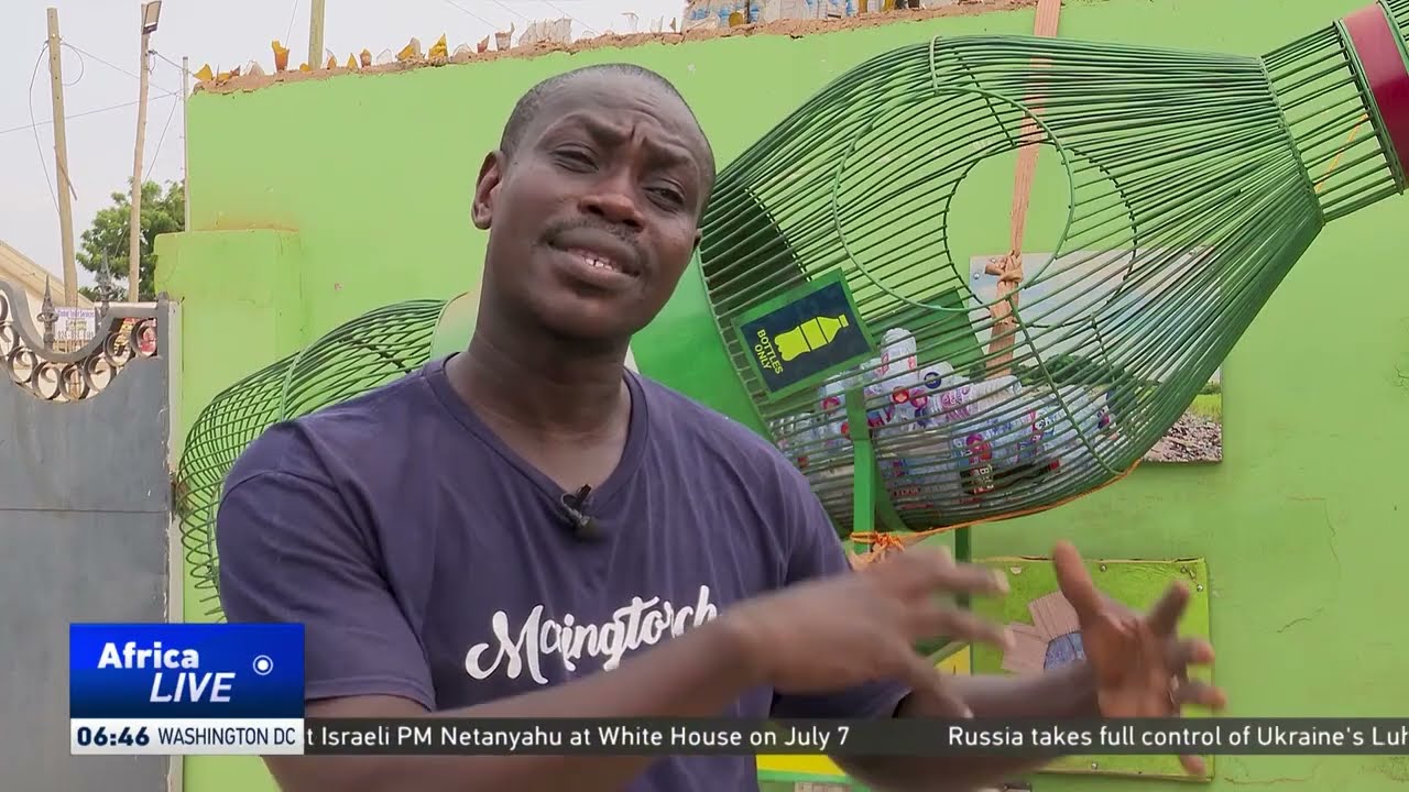 Innovation tackles Ghana’s pollution, classroom desk shortage