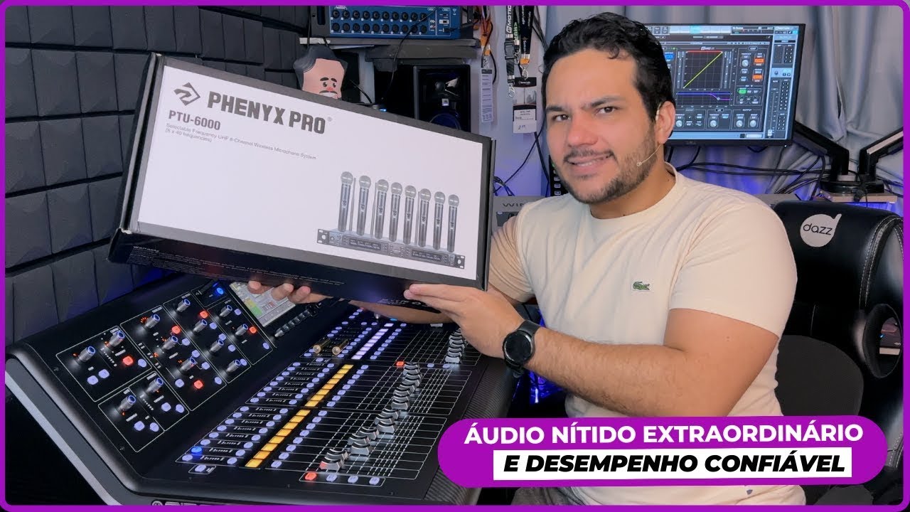 Product Review - Phenyx Pro PTU-6000 Wireless Microphone System