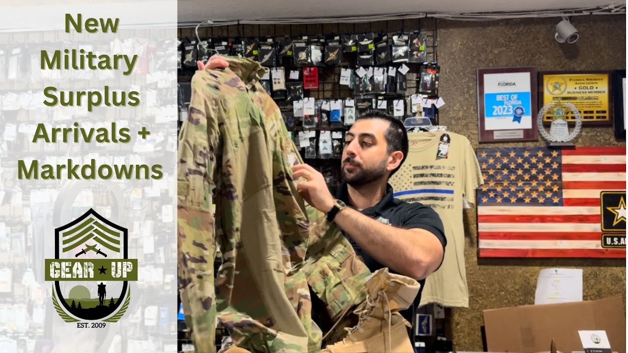 New Arrivals 2/7/25: Military Surplus, First Aid & Mardkowns