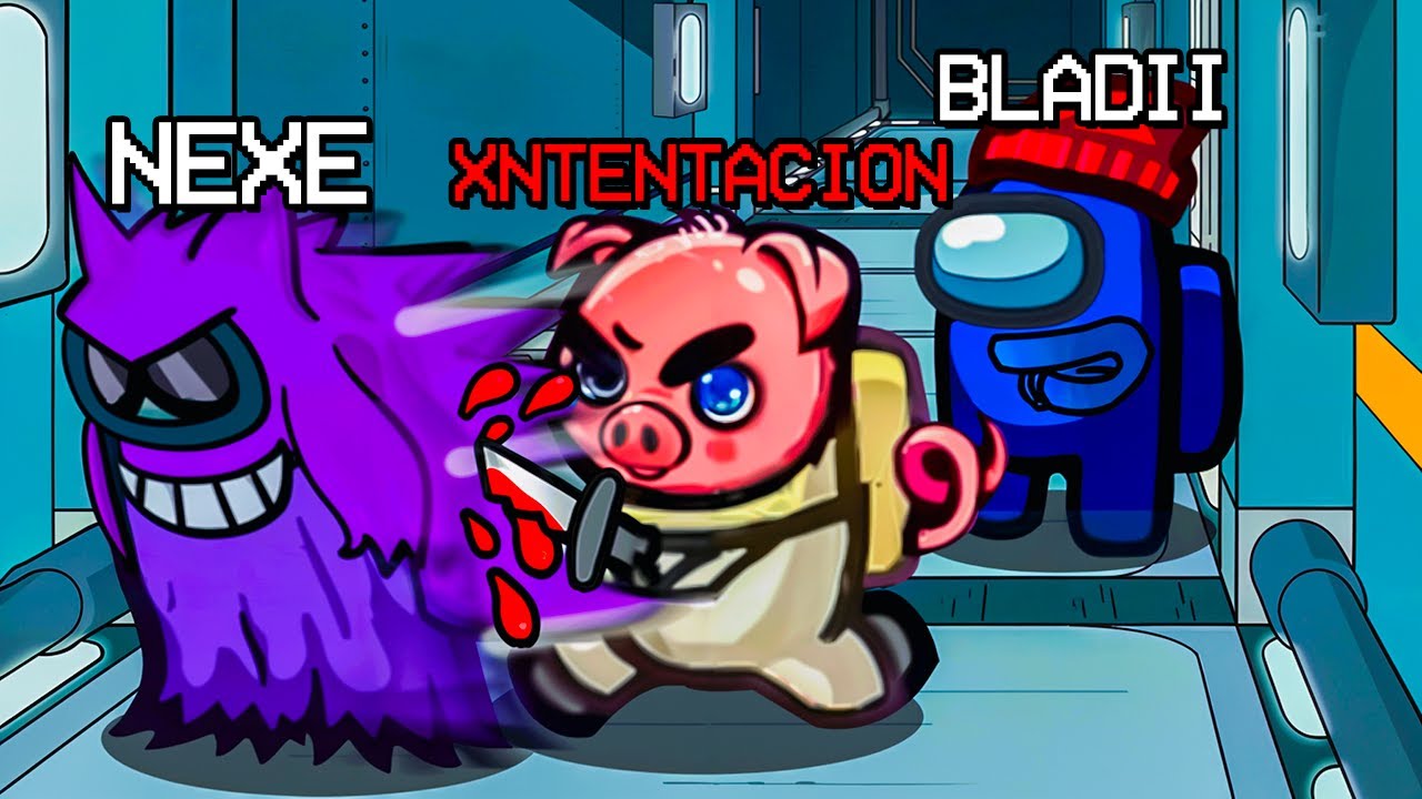Xntentacion Bezczelnie WYJAŚNIA MOJEGO PRZYJACIELA NEXE na MOICH OCZACH w AMONG US!!!