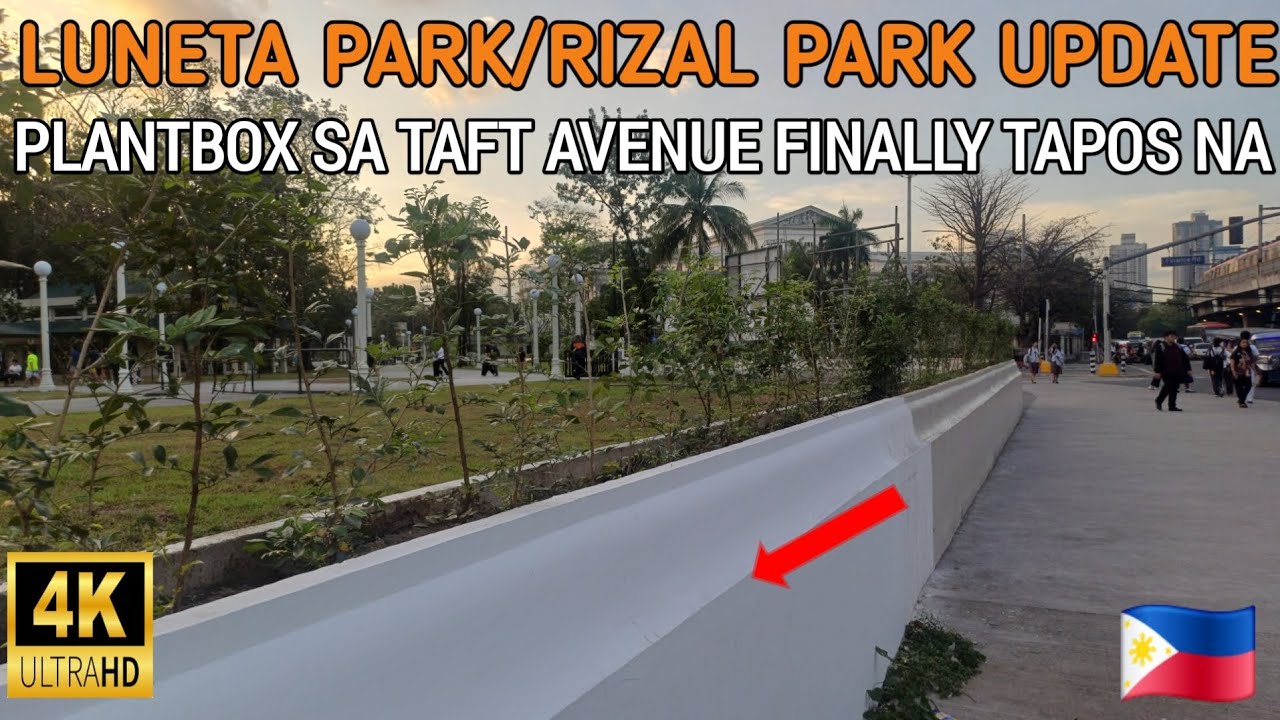 WOW! PLANTBOX SA TAFT AVENUE FINALLY TAPOS NA | LUNETA PARK OR RIZAL PARK UPDATE 