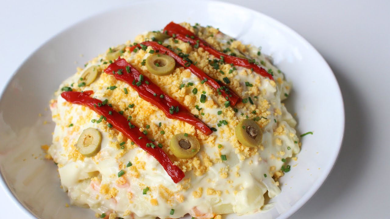 ✅ Cómo hacer ENSALADILLA RUSA Perfecta