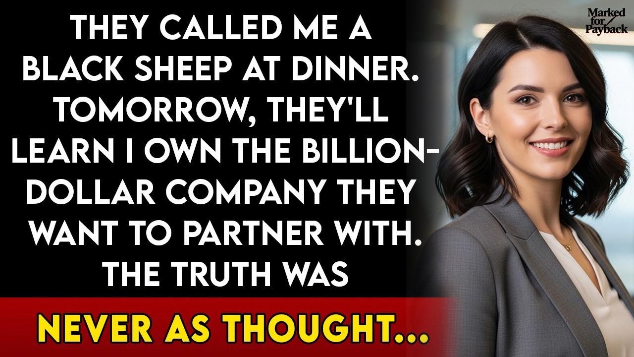 My Family Mocked Me as the Black Sheep, Until I Controlled the $80M Signature
