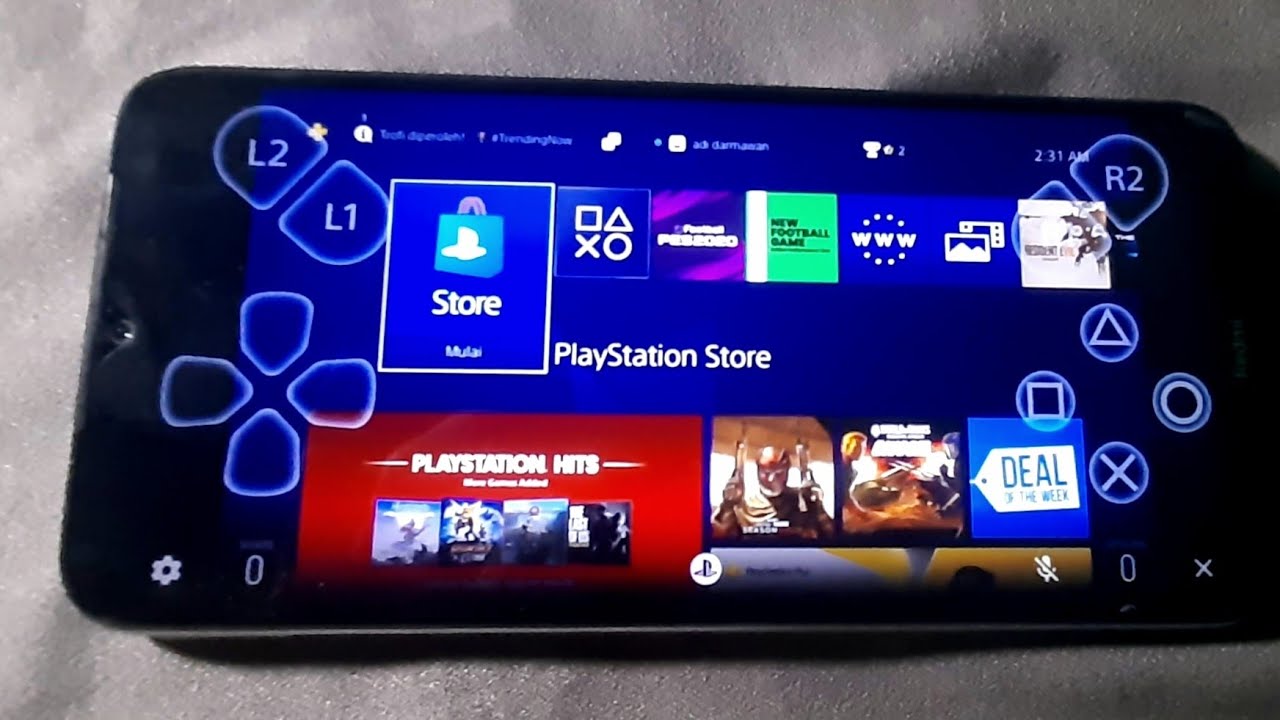 Cara mudah bermain PS4 di HP Android sampai berhasil 100%