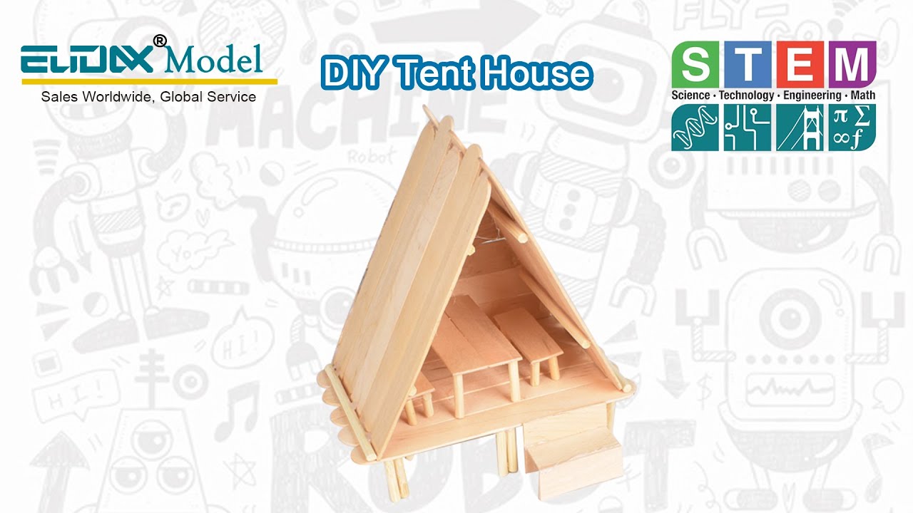 DIY STEM PARTS KITS-DIY Tent House