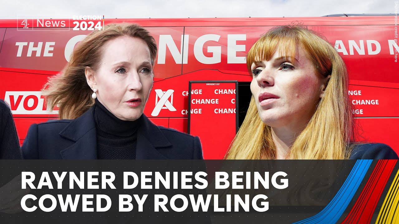 Angela Rayner says she won't be cowed by JK Rowling when it comes to her views on gender reforms