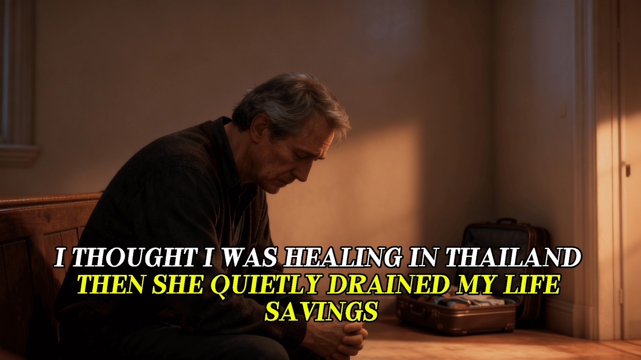 I Thought I Was Healing in Thailand Then She Quietly Drained My Life Savings.