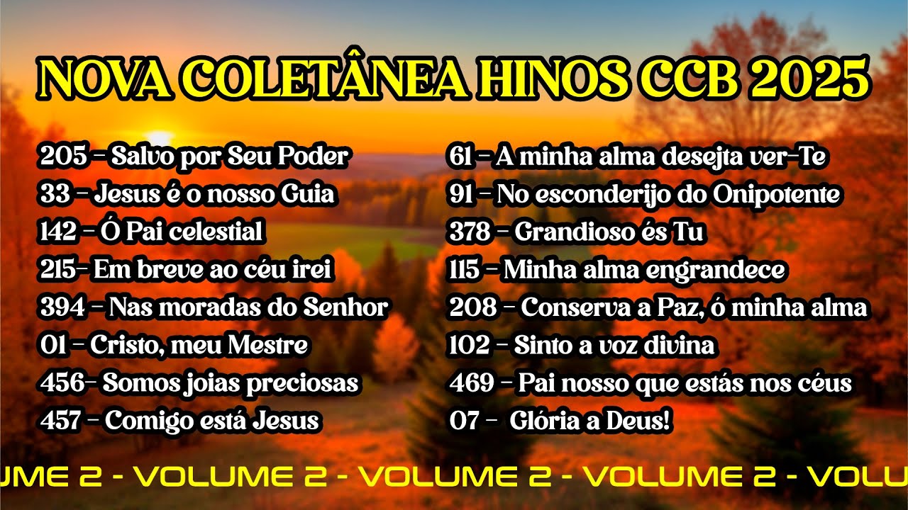 COLET&Acirc;NEA DE HINOS CCB VOL2