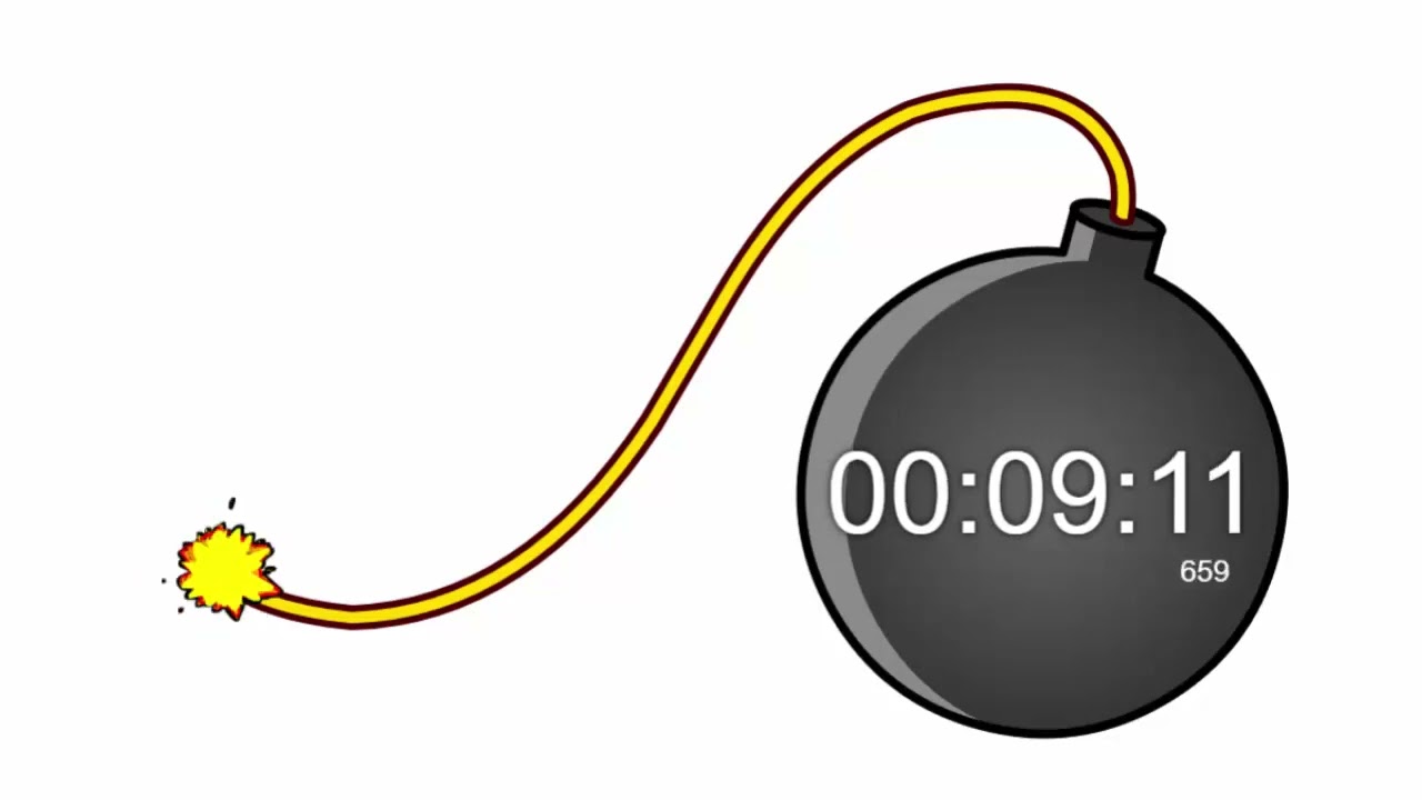15 Minute Timer | 15 Minute Timer BOMB 💣 With Giant Bomb Explosion | timer with end alarm