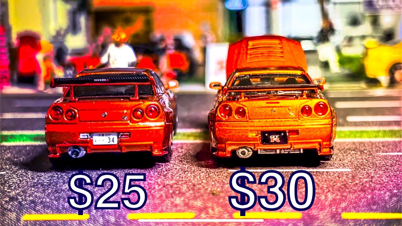 FINEST SKYLINE R34 ?? Inno64 VS Time Micro Unboxing and Review | Choosing the  rite Model