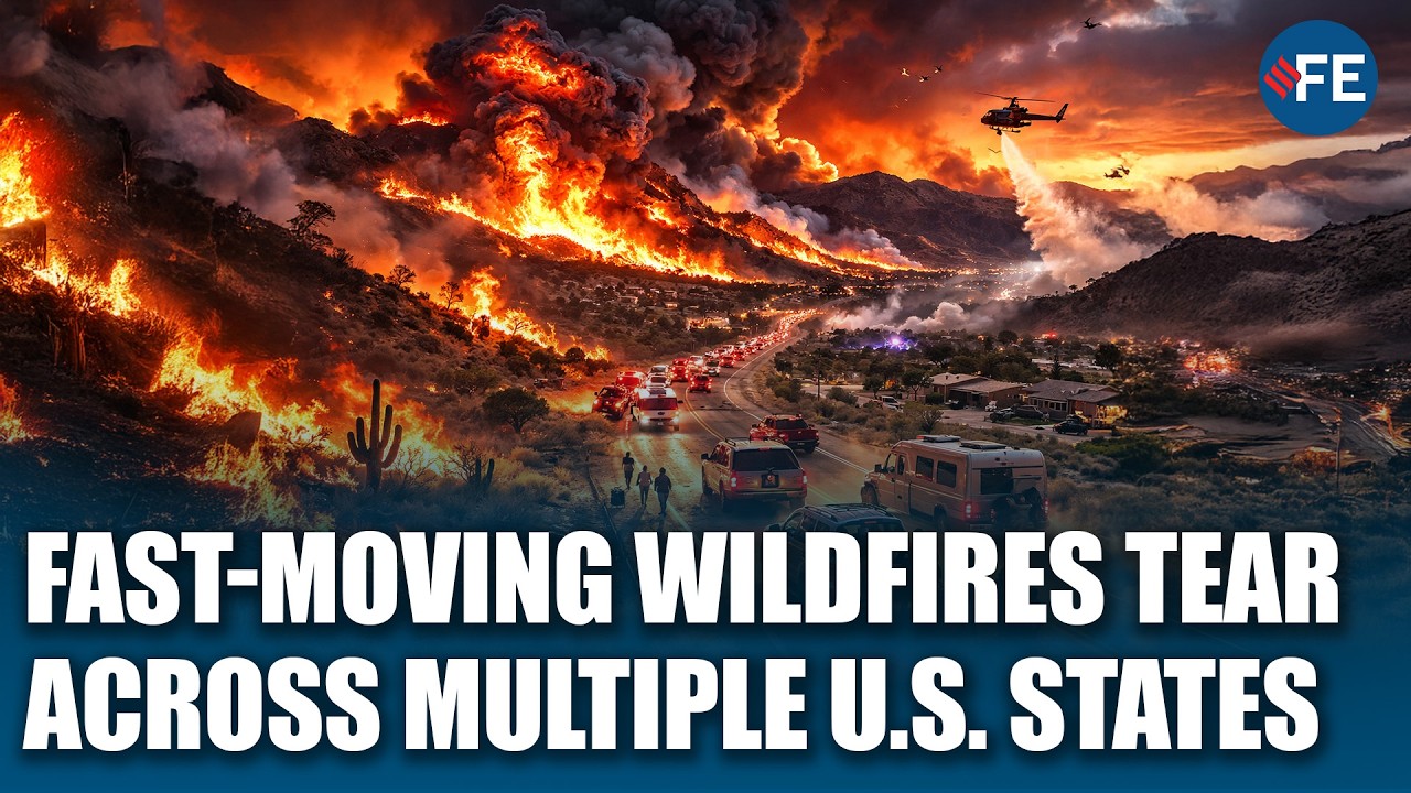 Wildfires EXPLODE Across U.S. Southwest, Evacuations Triggered
