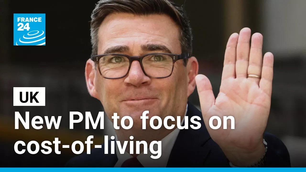 Andy Burnham expected to focus on UK's cost-of-living in first speech &bull; FRANCE 24 English
