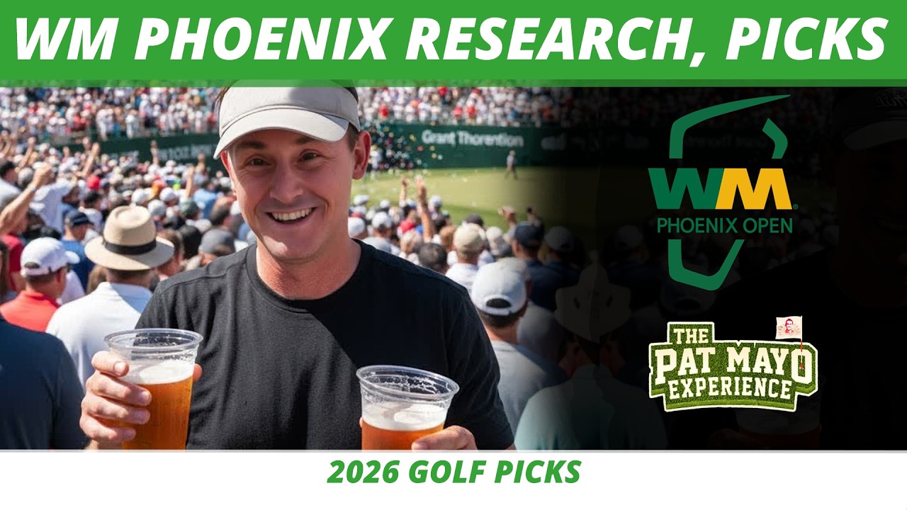 WM PHOENIX OPEN 2026 Fantasy Golf Picks | Research, Sleepers & Course Breakdown, Guess the Odds