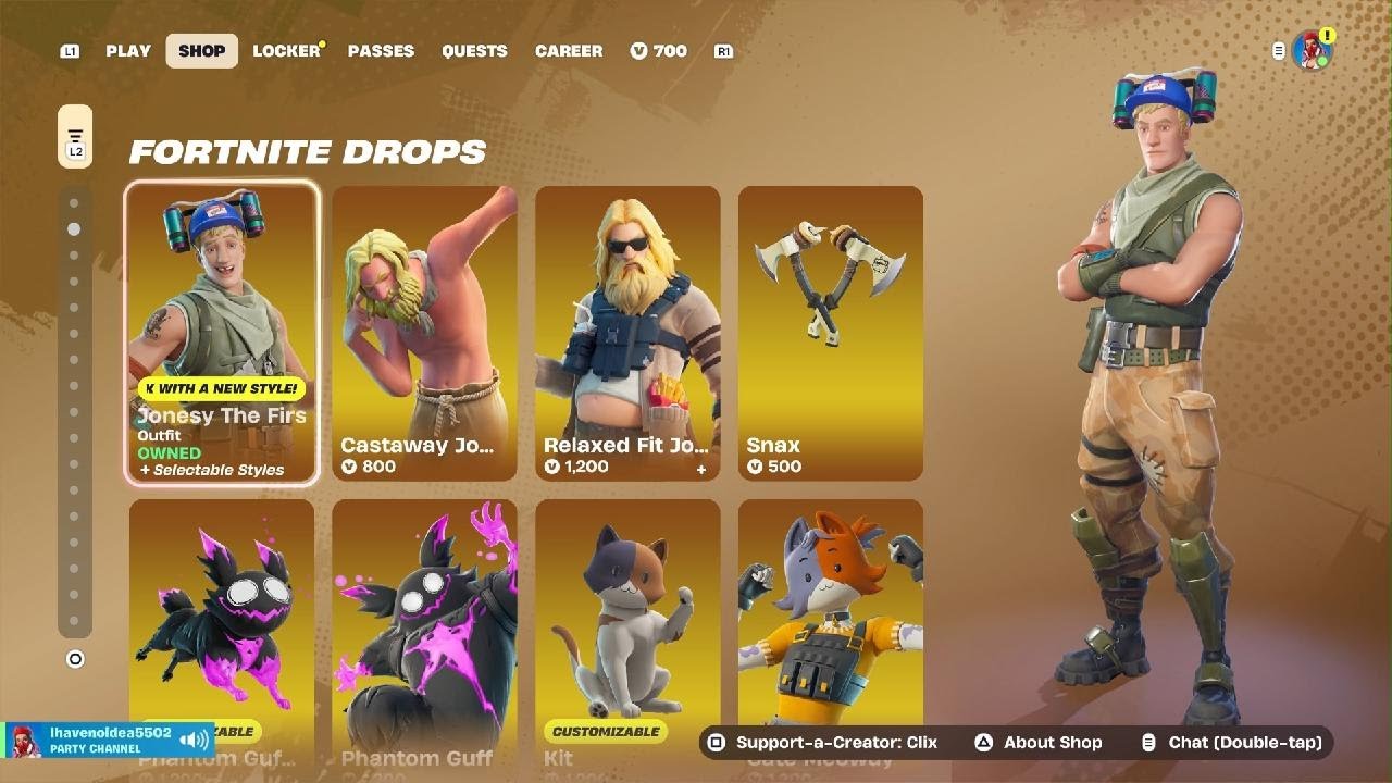 Fortnite Item shop 2/23/26