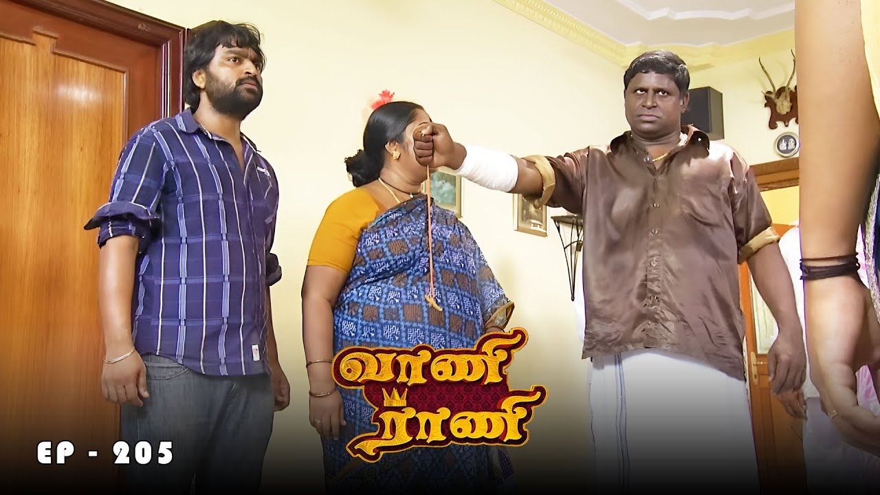 வாணி ராணி - Vani Rani | Ep 205 | Radhika Sarathkumar, Venu Arvind, Babloo | Ultra Tamil TV Serial