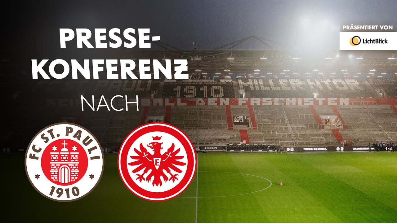 Die Pressekonferenz nach dem Spiel gegen Eintracht Frankfurt | Präsentiert von LichtBlick