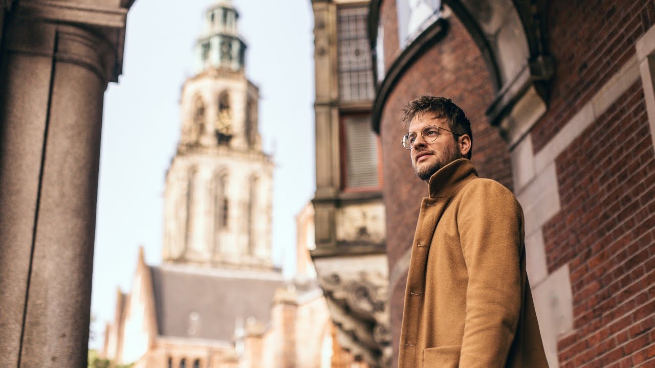 Maurits Bunt - Groß Praeludium in e-moll, N. Bruhns, Hemony beiaard Martinitoren Groningen - LIVE