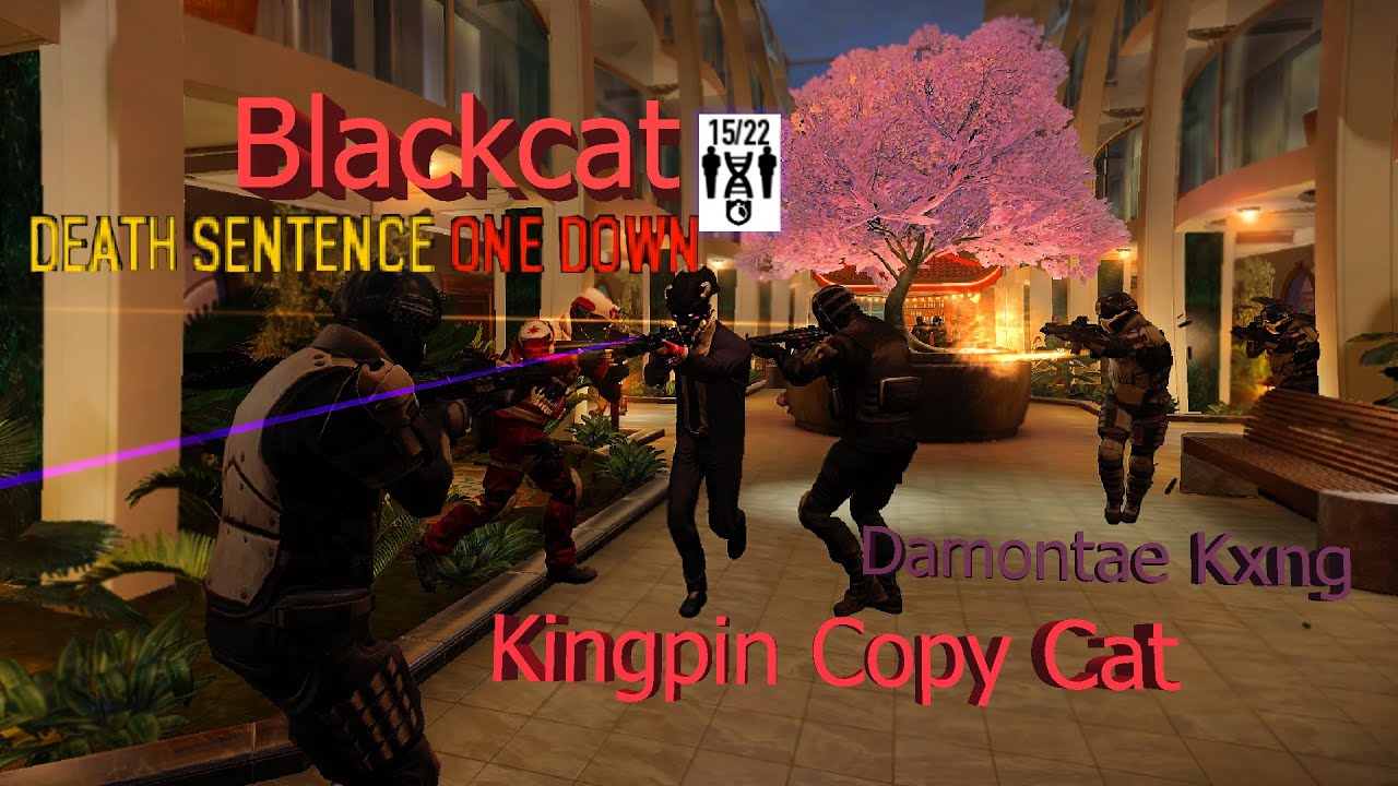 Payday 2 DS Black Cat Copycat Kingpin