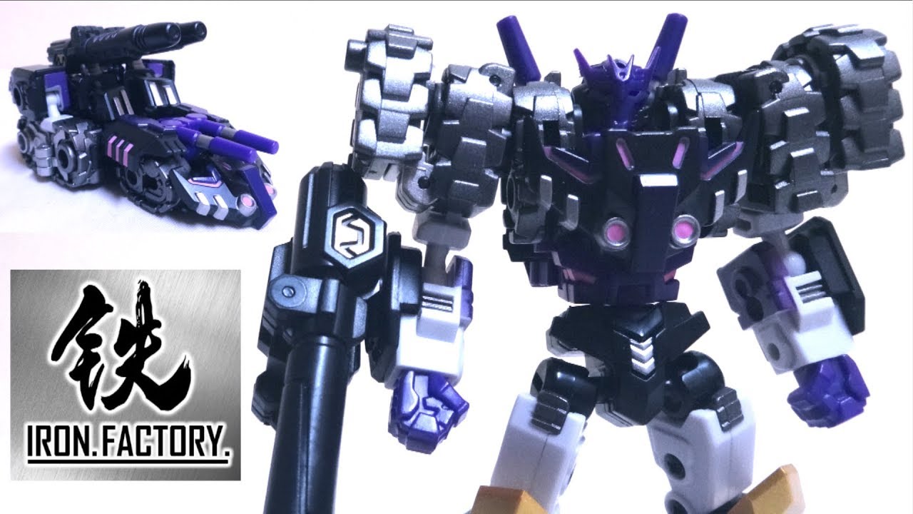 【変形合体ロボ】タンクからロボに変形！アイアンファクトリー ドゥーベ ヲタファの変形レビュー / Iron Factory IF EX-31 Dubhe