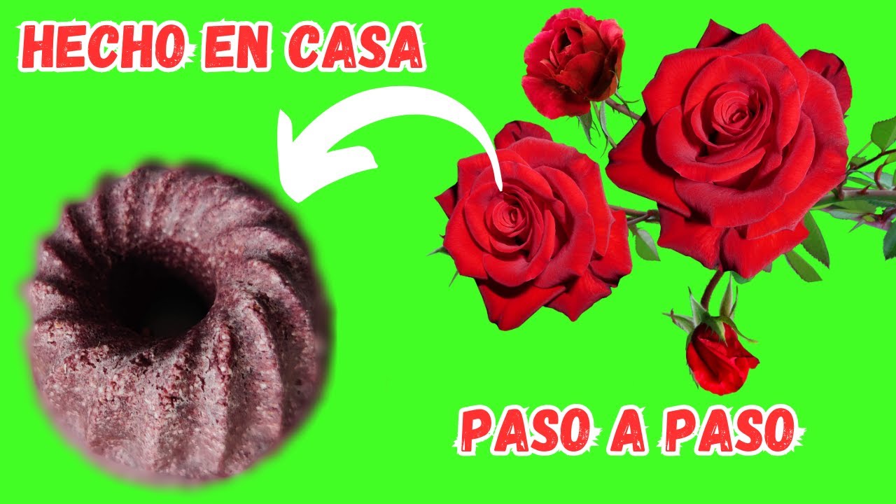 Gel SÓLIDO JABÓN SÓLIDO DE ROSAS Natural. Aprende Cosmética Natural Casera.