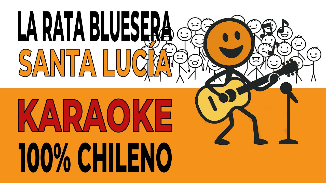 🎤 La Rata Bluesera - Santa Lucía | KARAOKE [Versión Completa 4K]