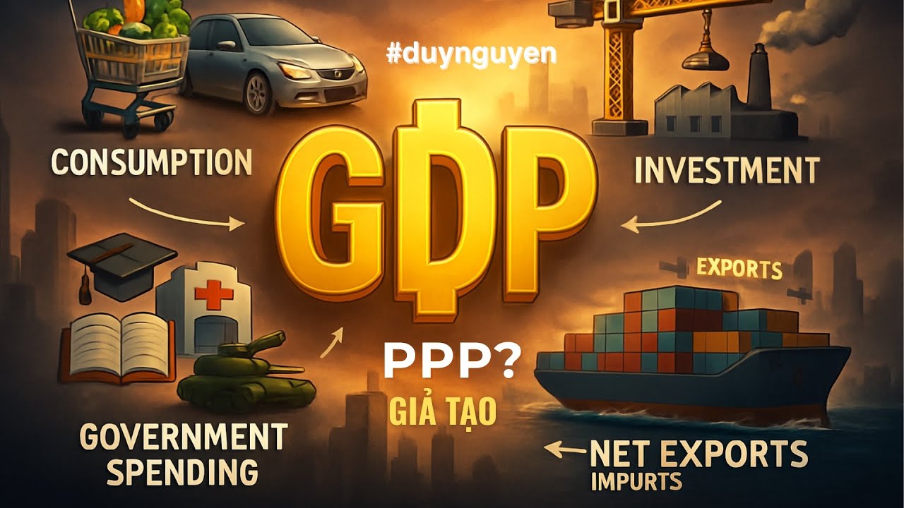 PH&Acirc;N T&Iacute;CH S&Acirc;U GDP, V&Igrave; SAO GDP CAO NHƯNG ĐẤT NƯỚC VẪN NGH&Egrave;O?