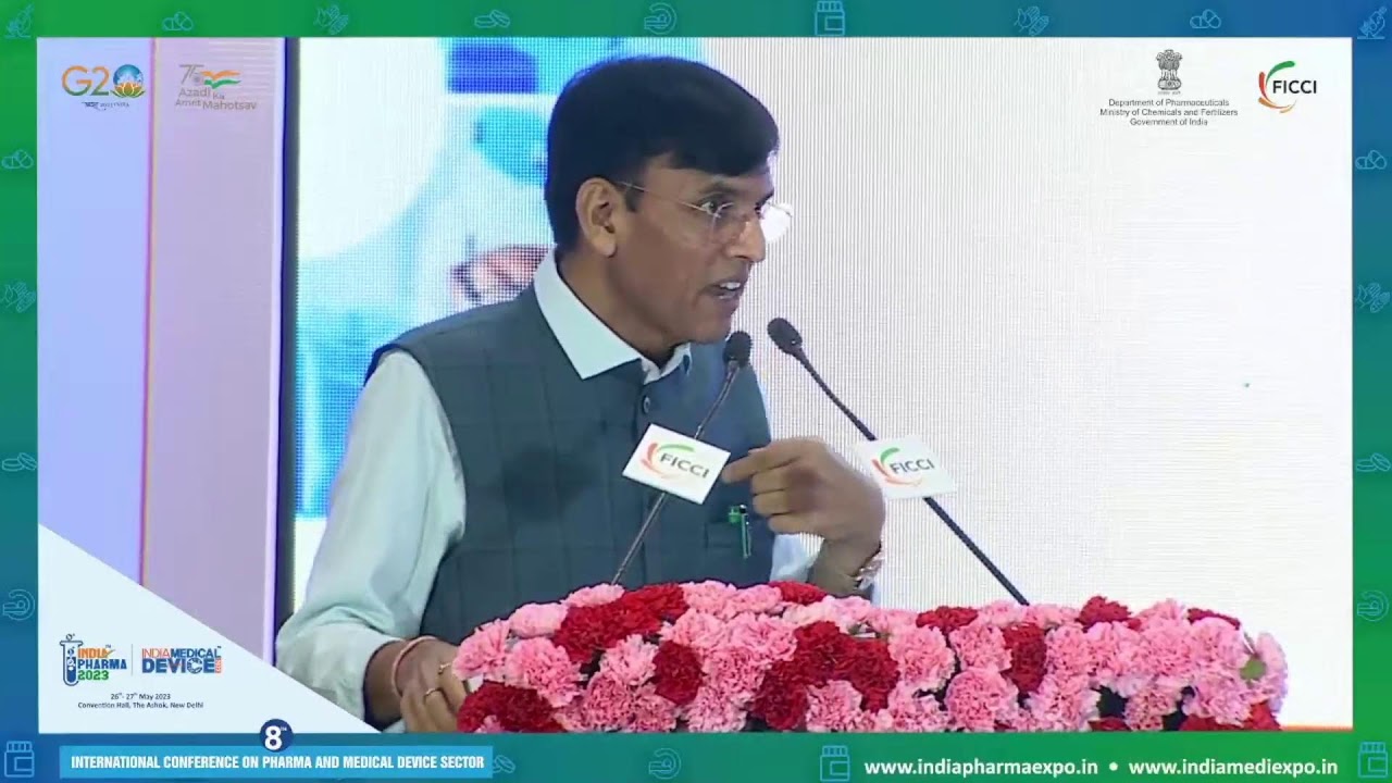 Addressing the India Pharma & India Medical Devices 2023 Annual Conference