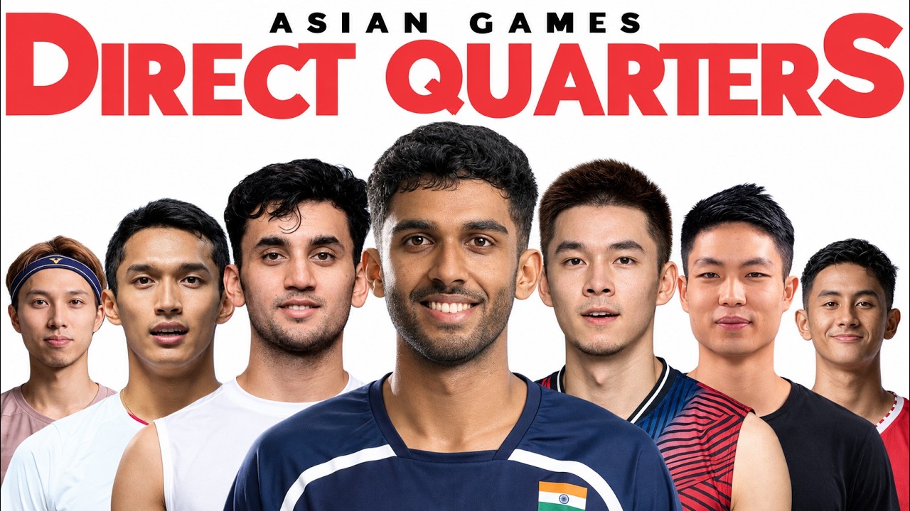 Asian Games 2026 : Individual Mens Singles Badminton | Lakshya Sen | Ayush Shetty | Bad Talks 557
