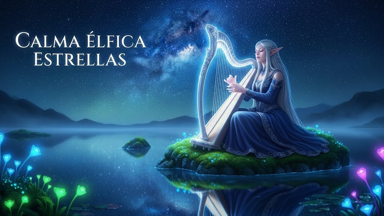 Ambiente de Fantasía Élfica: Relajación Profunda para Leer y Soñar con Melodías Hermosas