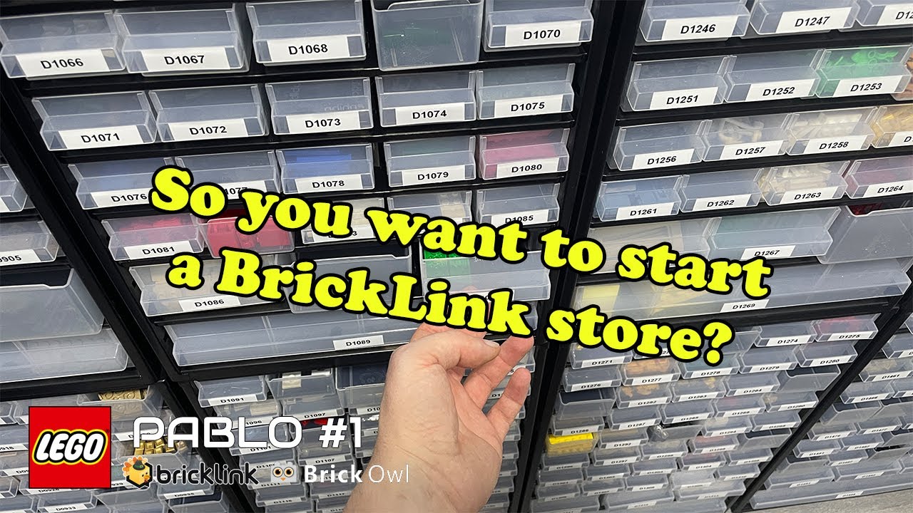 Итак, вы хотите открыть магазин BrickLink? / PABLO #1