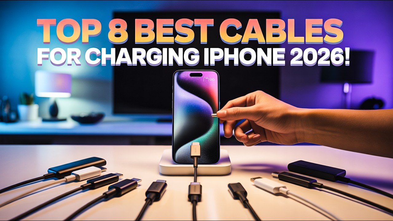 Топ-8 лучших кабелей для зарядки iPhone 2026 года! ✅