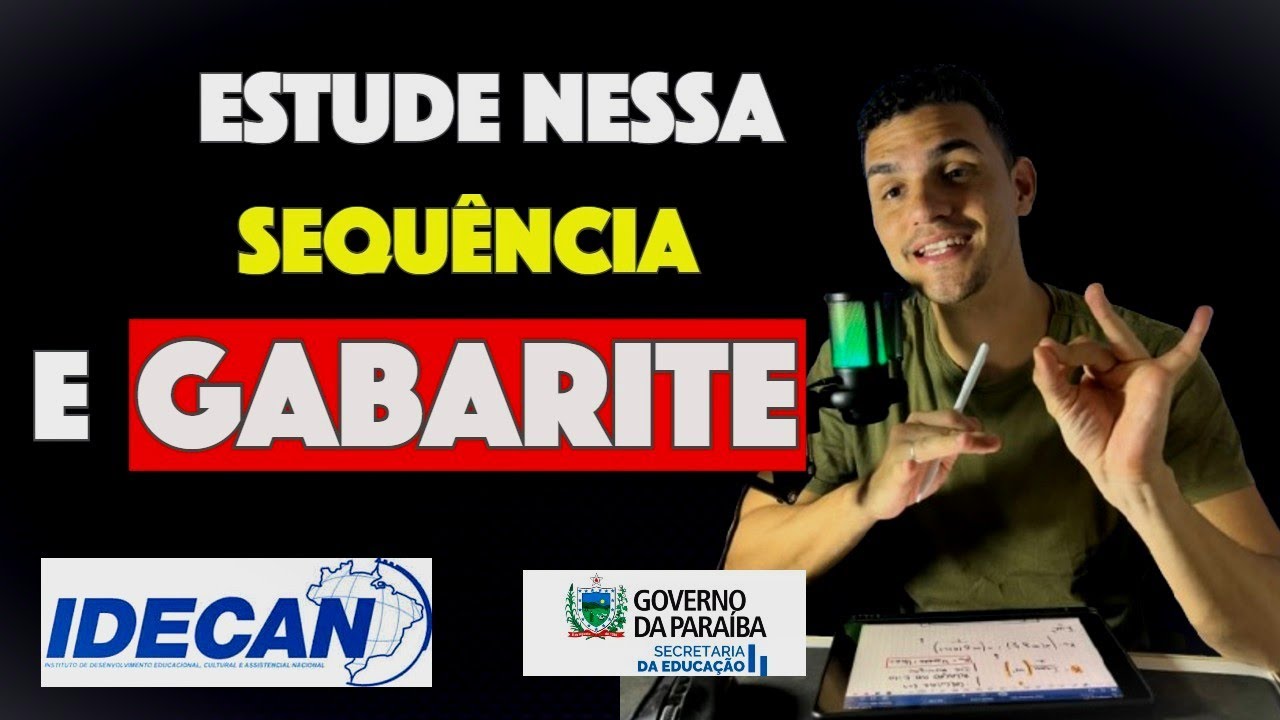 Cronograma definitivo para gabaritar Racioc&iacute;nio l&oacute;gico na Idecan