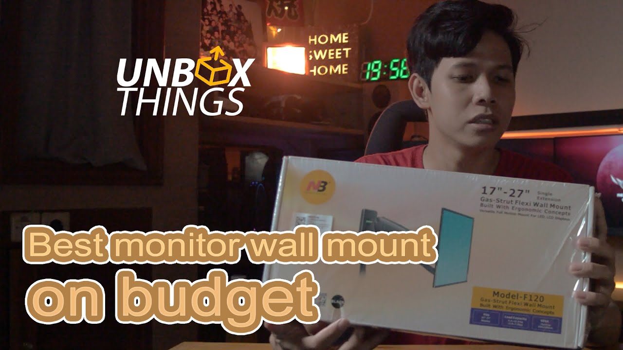 Bracket Monitor murah dan bisa bikin setup PC jadi lebih rapih! | North Bayou NB-F120 wall mount